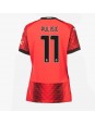 AC Milan Christian Pulisic #11 Heimtrikot für Frauen 2023-24 Kurzarm